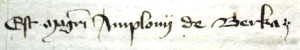 Unterschrift Amplonius 6